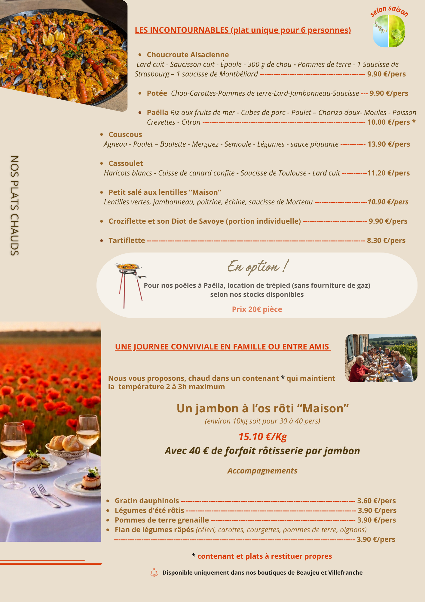 Les Incontournables — Maison Guillemot