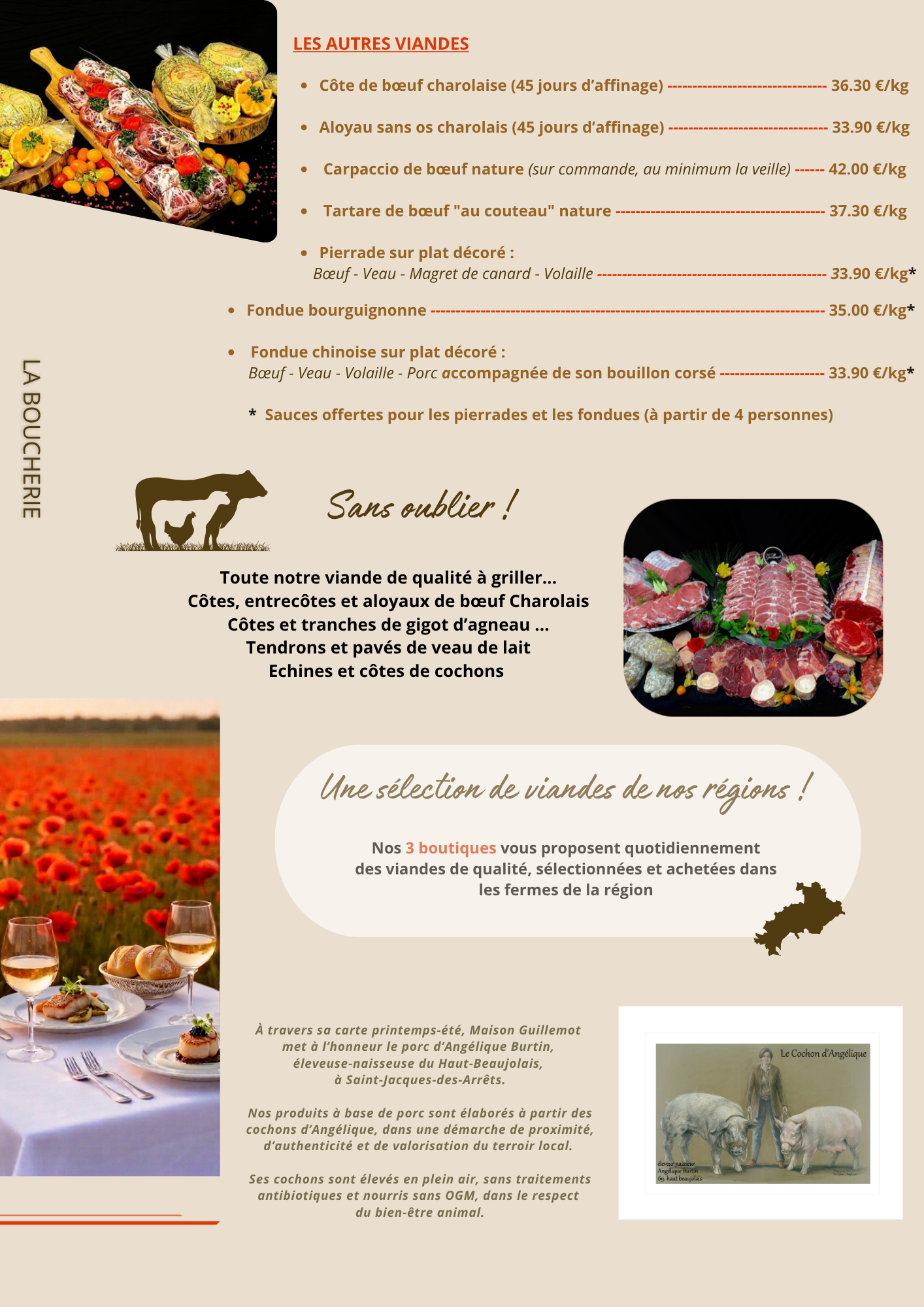 Côte de Bœuf Charolaise 45j Affinage